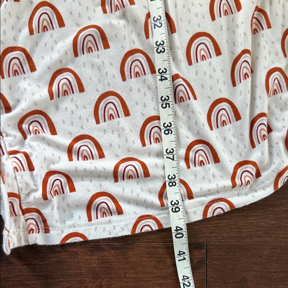 Milkmaid Goods Rainbow Patterned Robe sz M - Picture 9 of 9